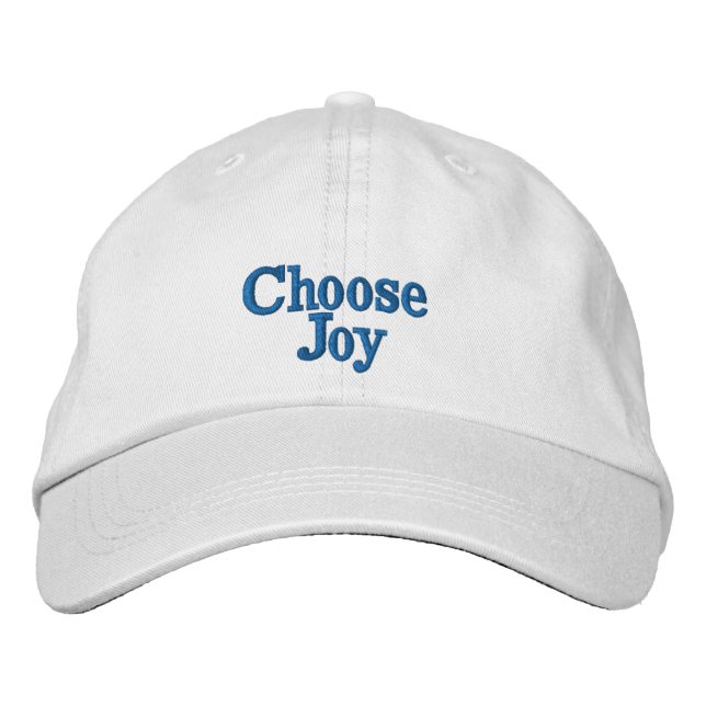 Bordada ELEGIR gorra JOY (Anverso)