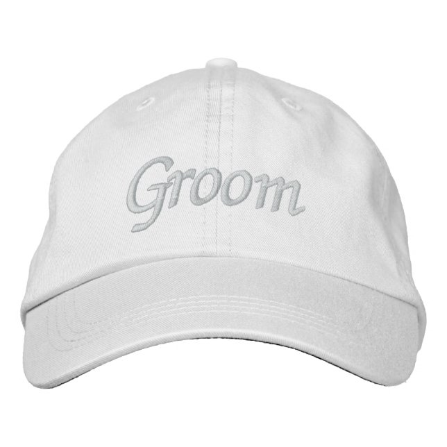 Bordada Embroider Gifts Groom Gorra | Normal (Anverso)