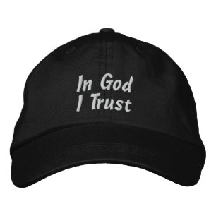 Bordada En Dios, confío en la Gorra
