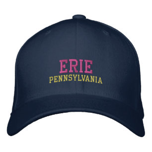 Bordada Erie Pennsylvania Embroidered Gorra