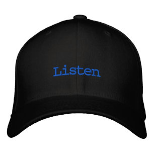 Bordada Escucha Gorra Dj