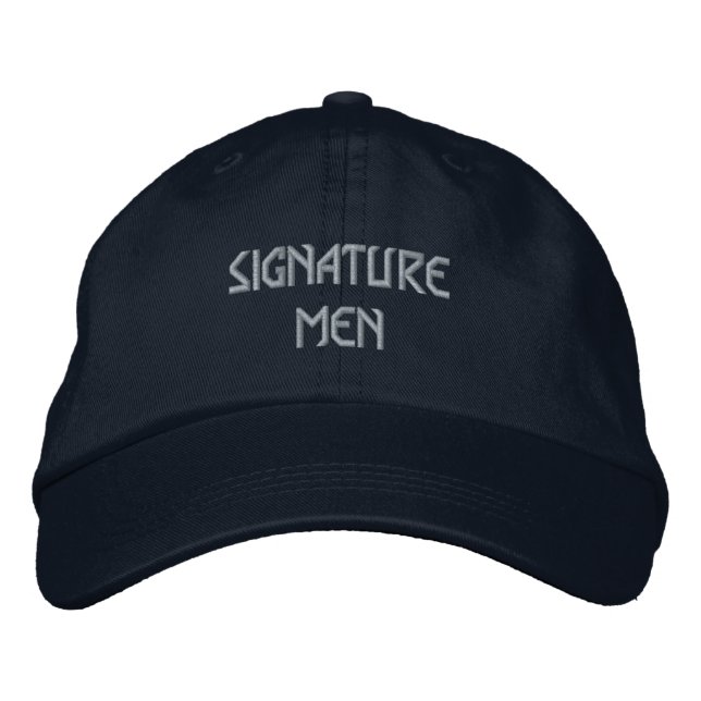 Bordada Estilosas Vibraciones Supremas de Gorra Ajustable  (Anverso)