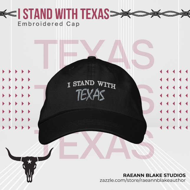 Bordada Estoy Con El Gorra Embrodado De Texas (Subido por el creador)