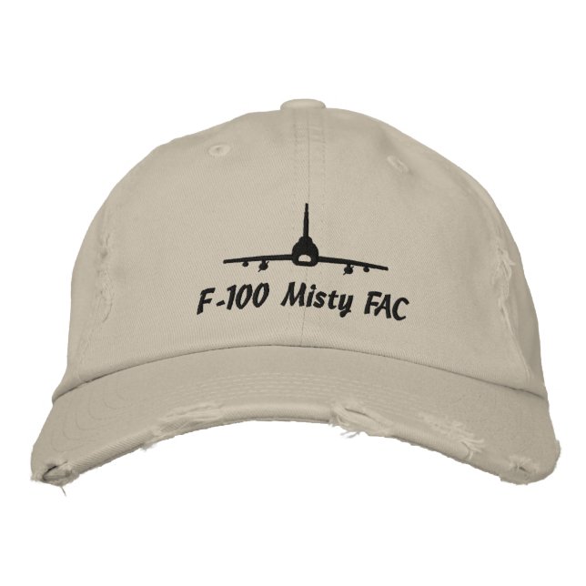 Bordada F-100 Misty Golf Gorra (Anverso)