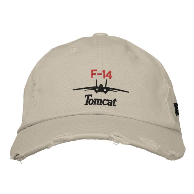Bordada F-14 Gorra de golf (Anverso)