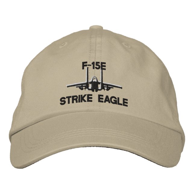 Bordada F-15E Gorra de golf (Anverso)