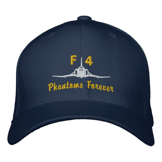 Bordada F-4 Gorra de golf (Anverso)