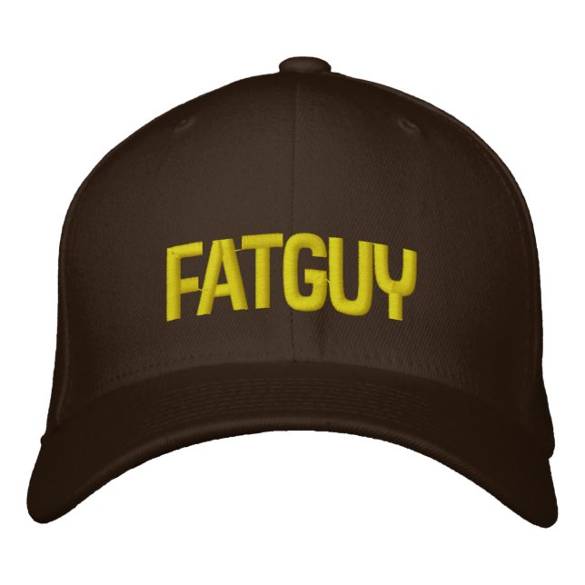 Bordada Fatguy Embroidered Gorra (Anverso)