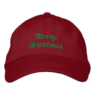 Bordada Feliz Gorra navideño