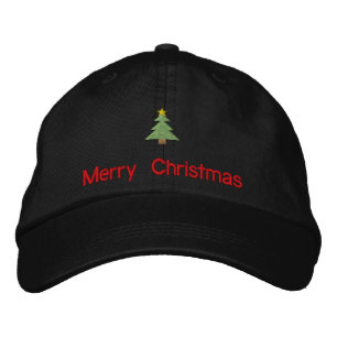 Bordada Feliz Navidad Embroidered Gorra