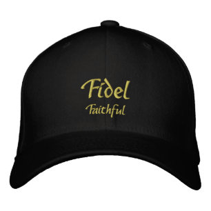 Bordada Fidel Nombre Cap / Gorra