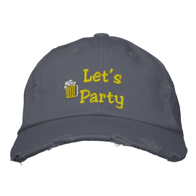 Bordada Fiesta Embroidered Gorra (Anverso)