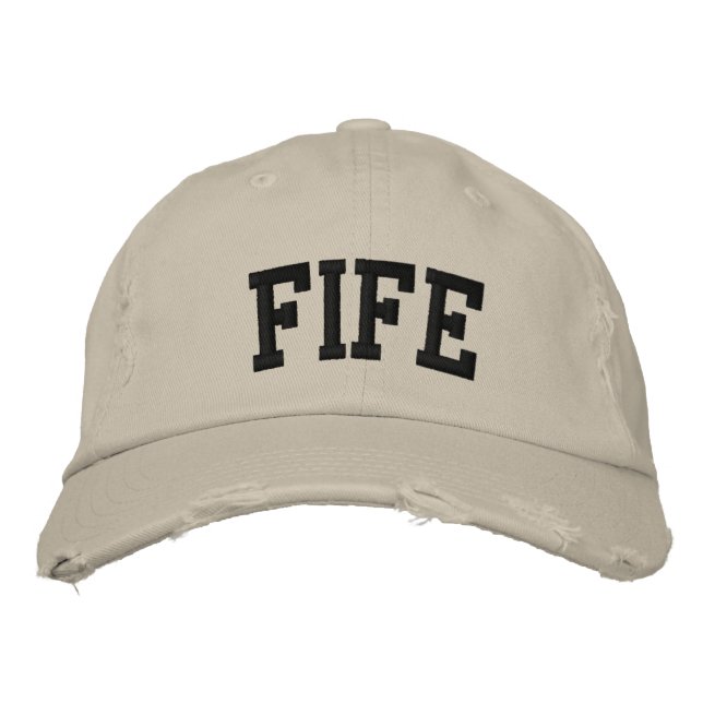 Bordada Fife Embroidered Gorra (Anverso)