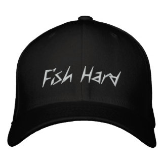Bordada Fish Hard Gorra