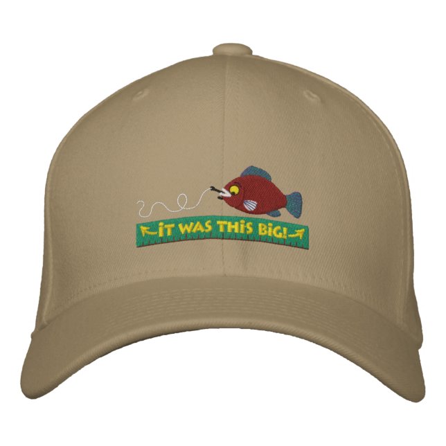 Bordada Funny Embroidered Fishing Gorra (Anverso)