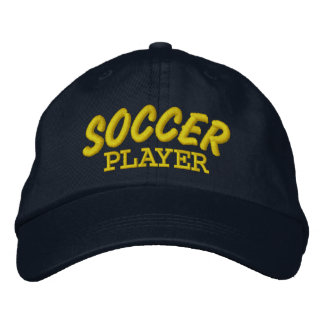 Bordada Futbolistas Personalizado Borrado Gorra