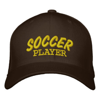 Bordada Futbolistas Personalizado Borrado Gorra