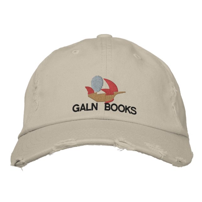 Bordada Galn Books Embroidered Gorra (Anverso)