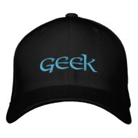 GEEK Embroidered Gorra