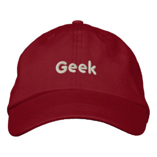 Bordada Geek Gorra