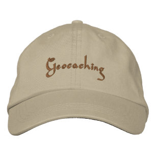 Bordada Geocaching Geo Cache Geocacher Cap Gorra