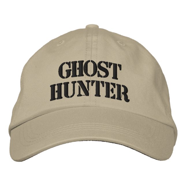 Bordada Ghost Hunter Embroidered Gorra (Anverso)