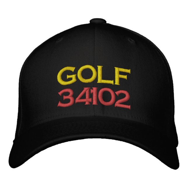 BORDADA GOLF 34102 GORRA NAPLES FL CAP (Anverso)