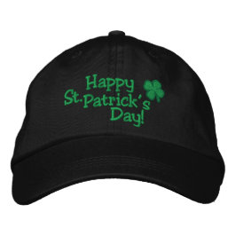 Bordada GORRA 2017 del día de St Patrick FELIZ
