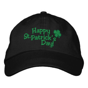 Bordada GORRA 2017 del día de St Patrick FELIZ