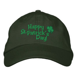 Bordada GORRA 2017 del día de St Patrick FELIZ