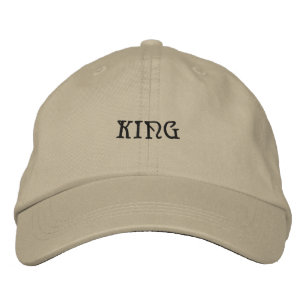 Bordada Gorra ajustable básica Khaki con nombre de texto p