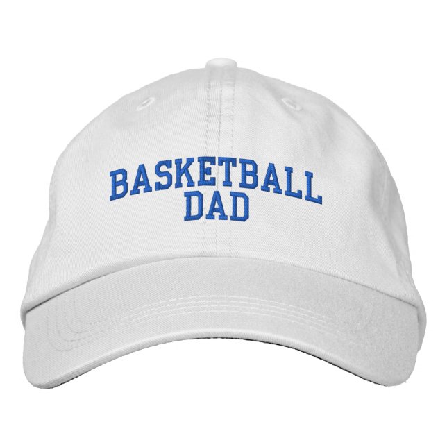 Bordada Gorra ajustable de básquetbol papá (Anverso)