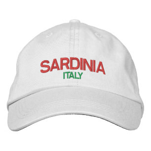Bordada Gorra ajustable de Cerdeña