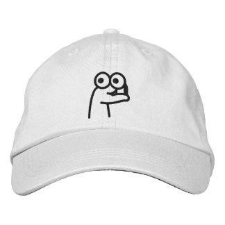 Bordada Gorra ajustable de la marioneta de mano