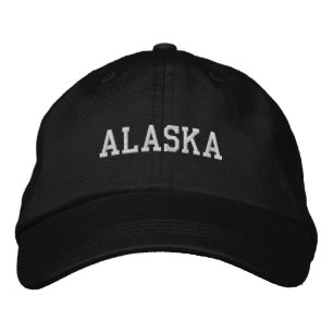 Bordada Gorra ajustable para el barrido de Alaska negro