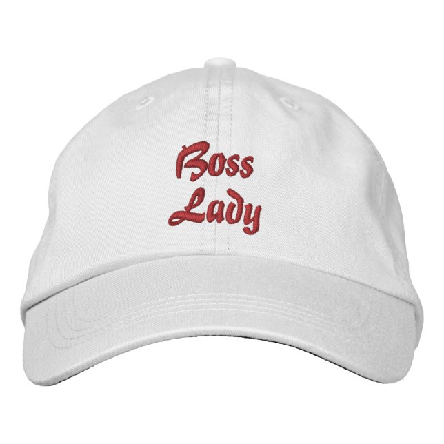 Bordada Gorra Ajustable Personalizada Jefa (Anverso)