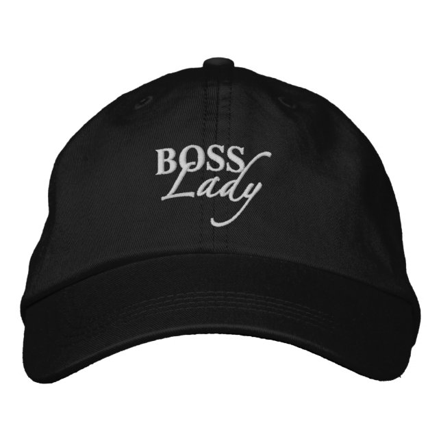 Bordada Gorra Ajustable Personalizada Jefa (Anverso)