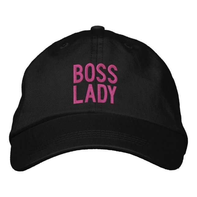 Bordada Gorra Ajustable Personalizada Jefa (Anverso)