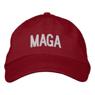 Bordada Gorra Ajustable Personalizada MAGA