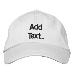 Bordada Gorra ajustable personalizado