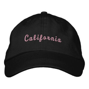 Bordada Gorra ajustable personalizado de California