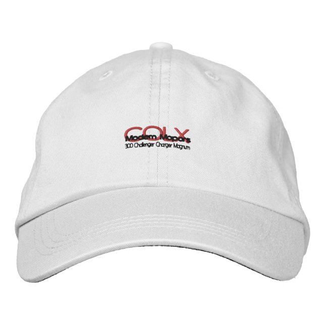 Bordada GORRA ajustable personalizado de COLXClub (Anverso)