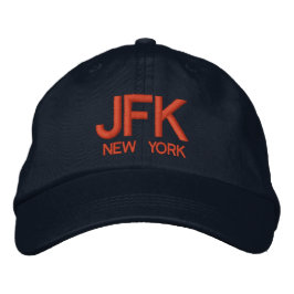 Bordada Gorra ajustable personalizado del aeropuerto JFK
