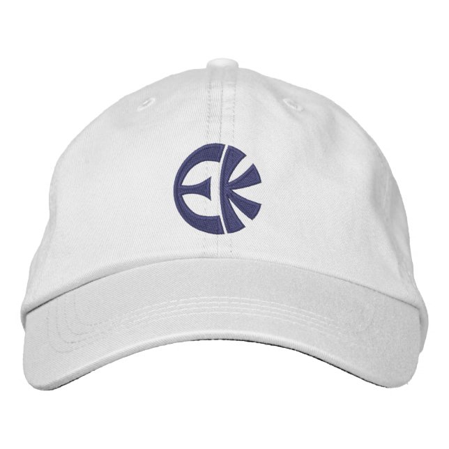 Bordada GORRA ajustable personalizado ECK (Anverso)