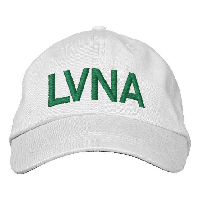 Bordada GORRA ajustable personalizado LVNA (Anverso)