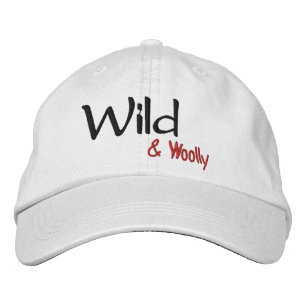 Bordada Gorra ajustable silvestre