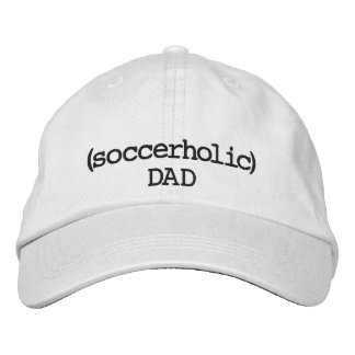 Bordada Gorra ajustable Soccerholic Dad