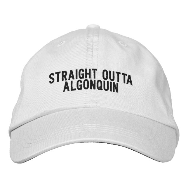 Bordada Gorra Algonquin Illinois (Anverso)