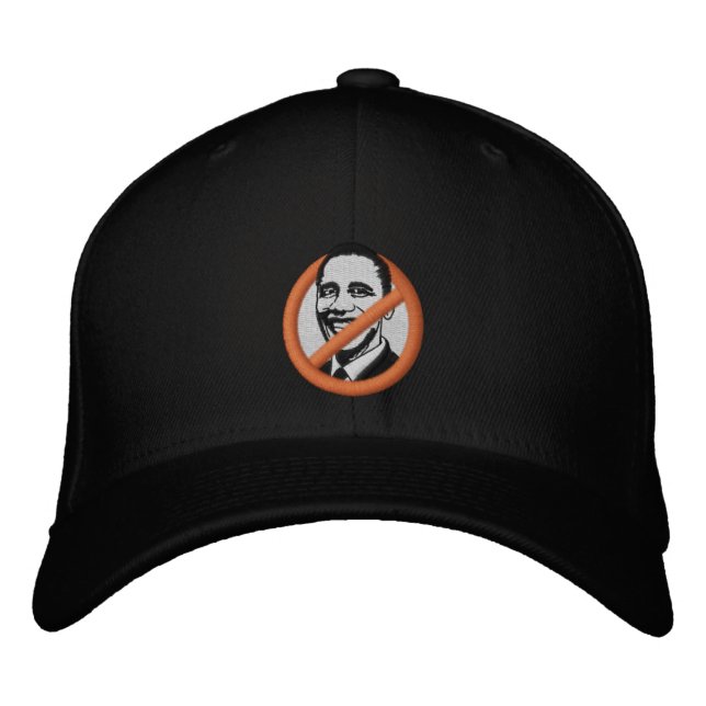 Bordada Gorra anti-Obama bordado (Anverso)