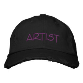 Bordada Gorra ARTISTA para mujeres
